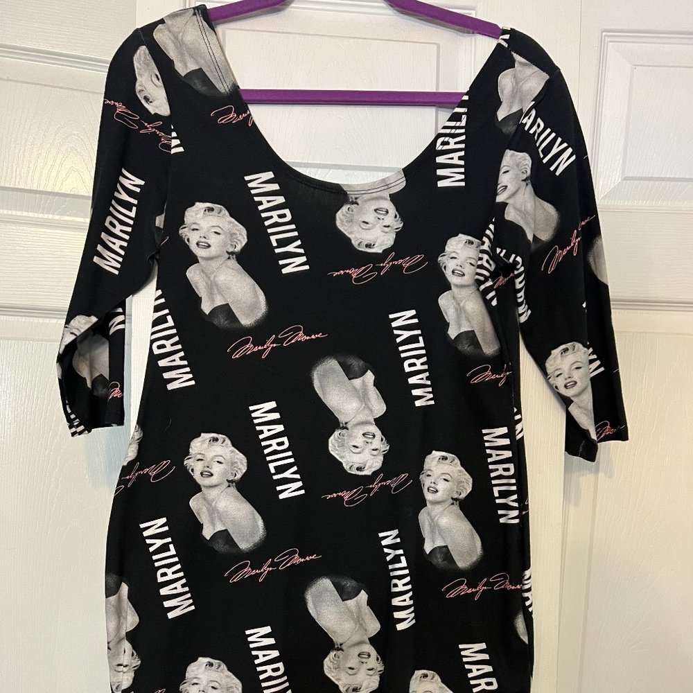 Marilyn Monroe Bodycon Mini Dress